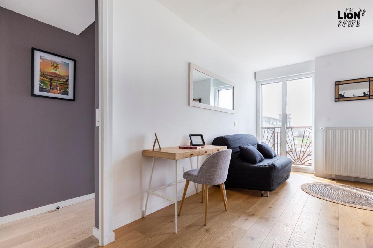 The Lion'S Suite: A Full Flat Near Disneyland. Chessy  Luaran gambar