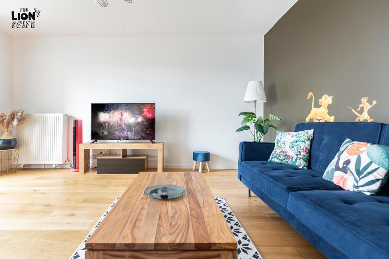The Lion'S Suite: A Full Flat Near Disneyland. Chessy  Luaran gambar